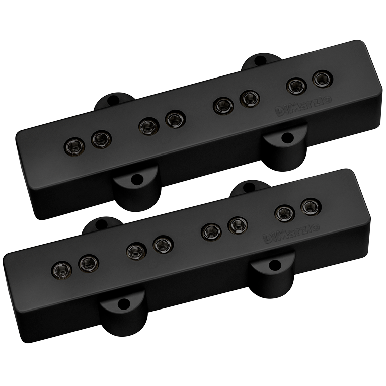 DiMarzio® Model J™ Pickup Set for J Bass - Black, Default