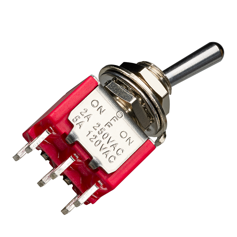 DPDT Mini Switch - 3 Position (On/Off/On)