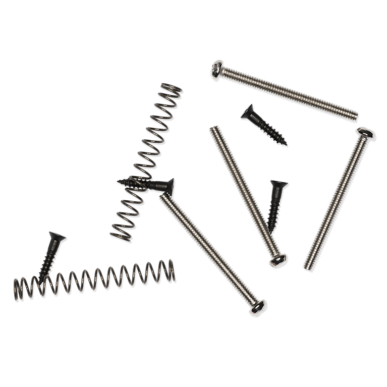 Humbucking Mounting Hardware Kit - Neck Position - Chrome Humbucking Mounting Hardware Kit - Neck Position - Chrome