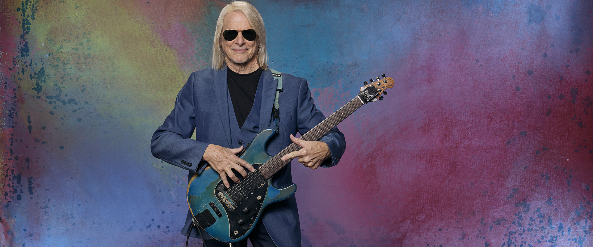 Neck, Bridge, and everything in between: Steve Morse plays DiMarzio pickups