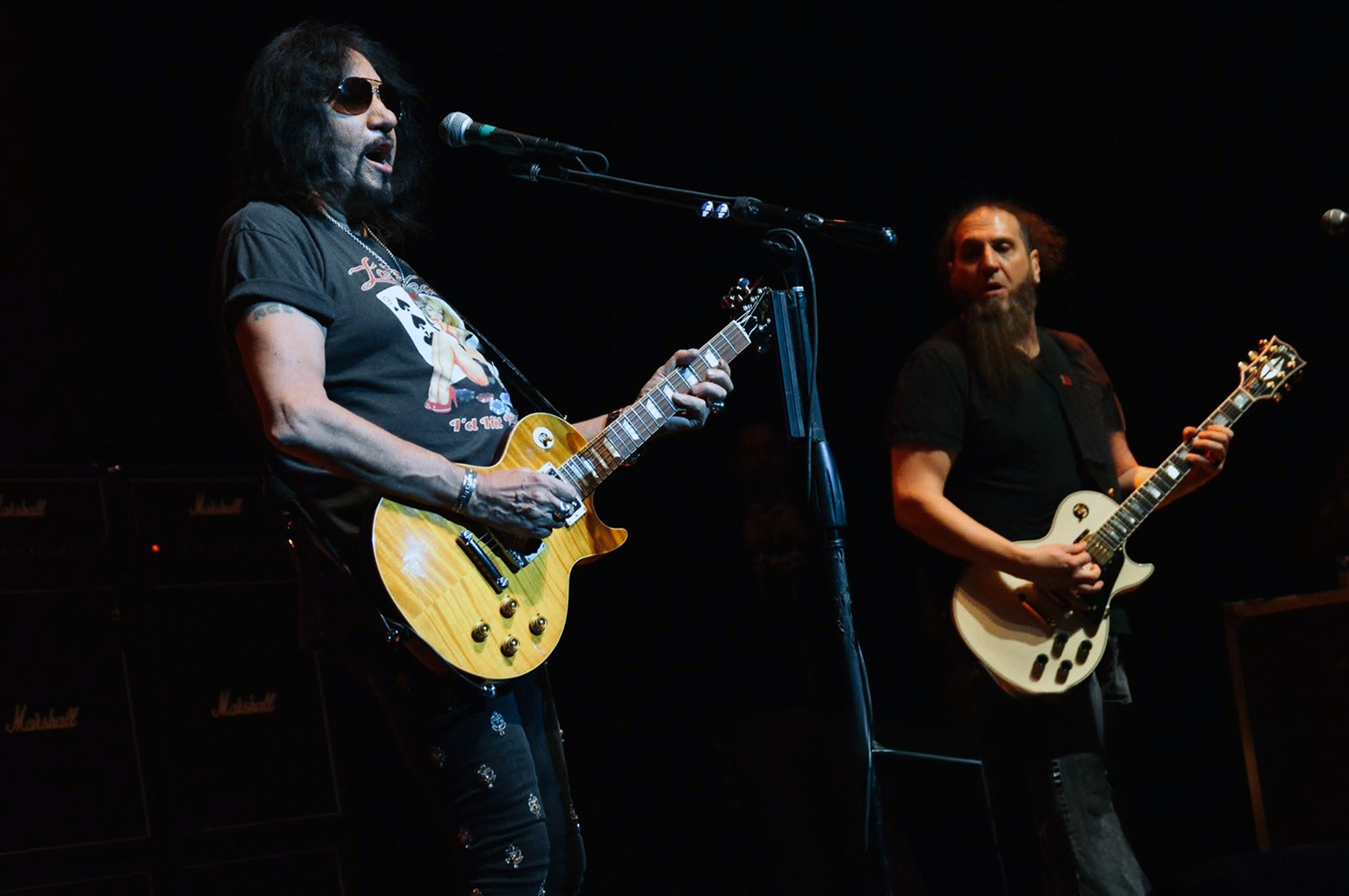 Ace and Rocco on stage together (date unknown.)