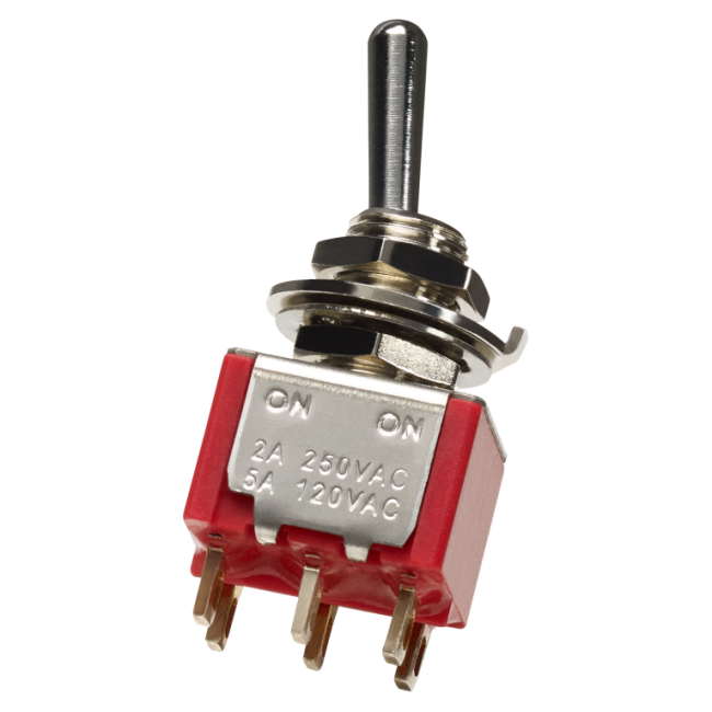 DPDT Mini Switch - 2 Position
