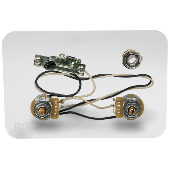 RG-style HSH Split Humbucker 2 & 4 Wiring Harness