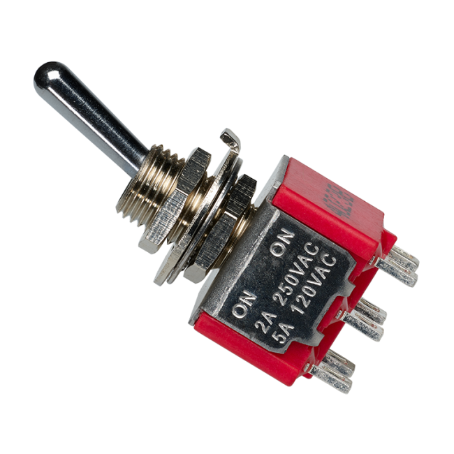DPDT Mini Switch - 2 Position