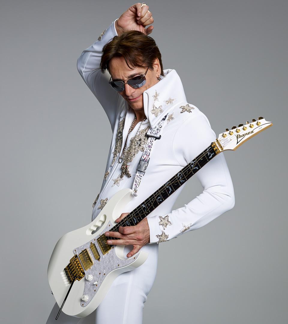 Steve Vai and DiMarzio Art Strap (White) Cliplock®