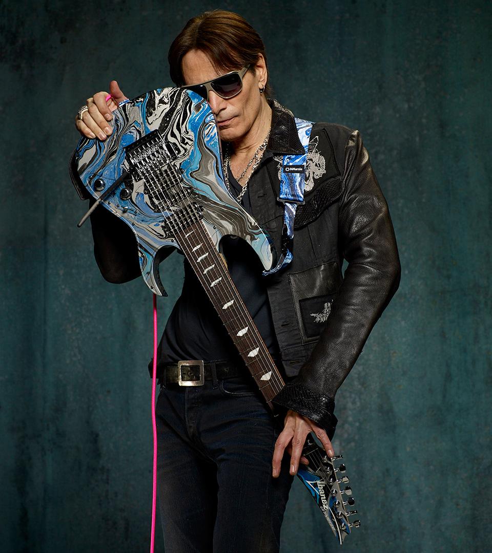 Steve Vai Cliplock® Guitar Strap Blue Universe