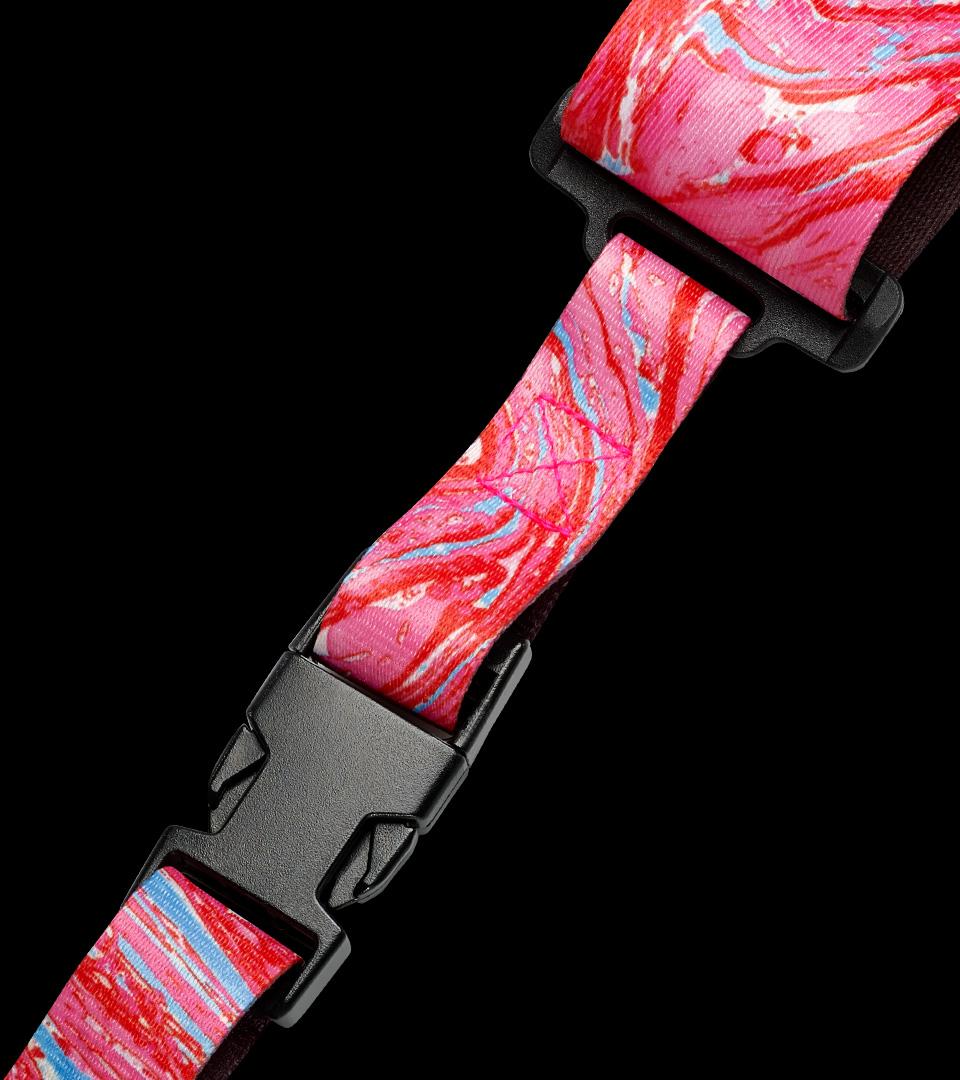 Cliplock® Guitar Strap Universe Blue Cherry