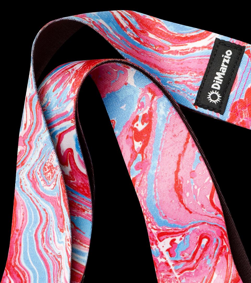 Cliplock® Guitar Strap Universe Blue Cherry