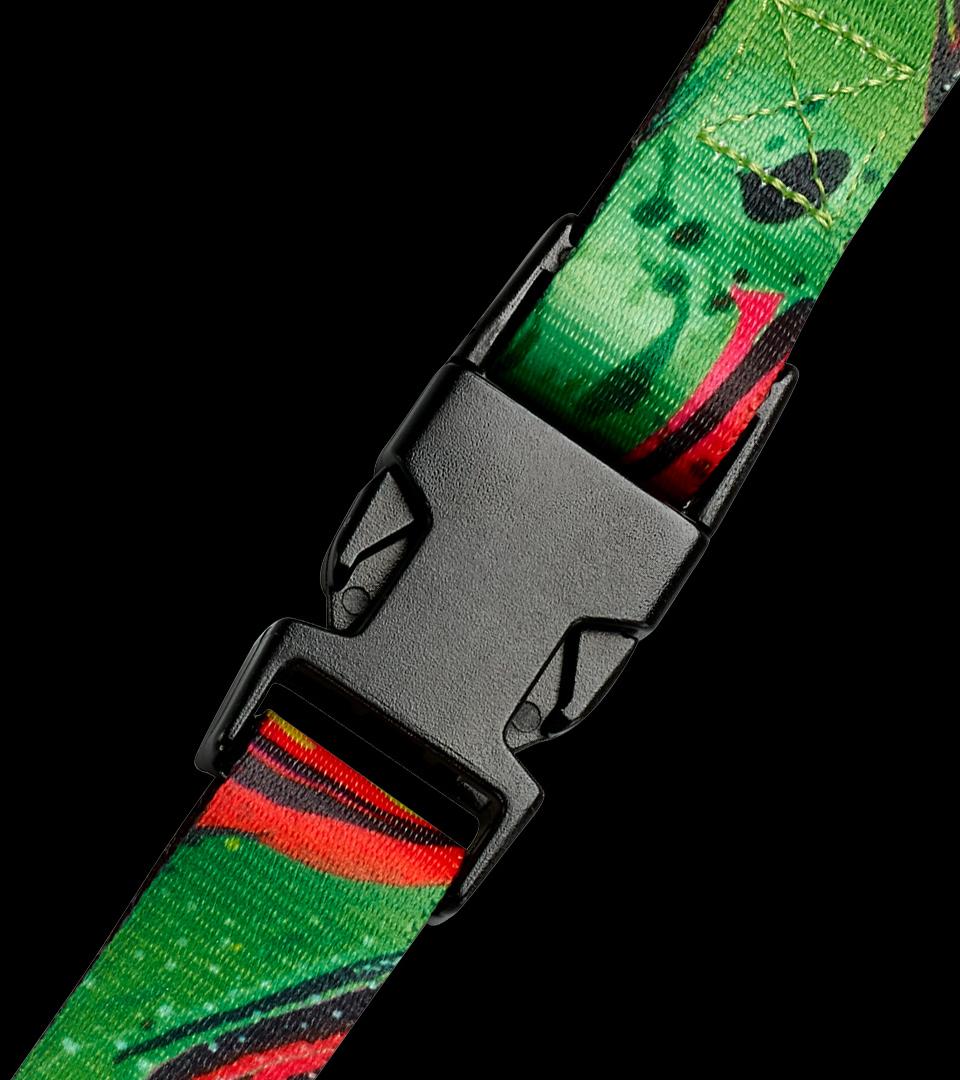 Steve Vai Cliplock® Guitar Strap Green Universe