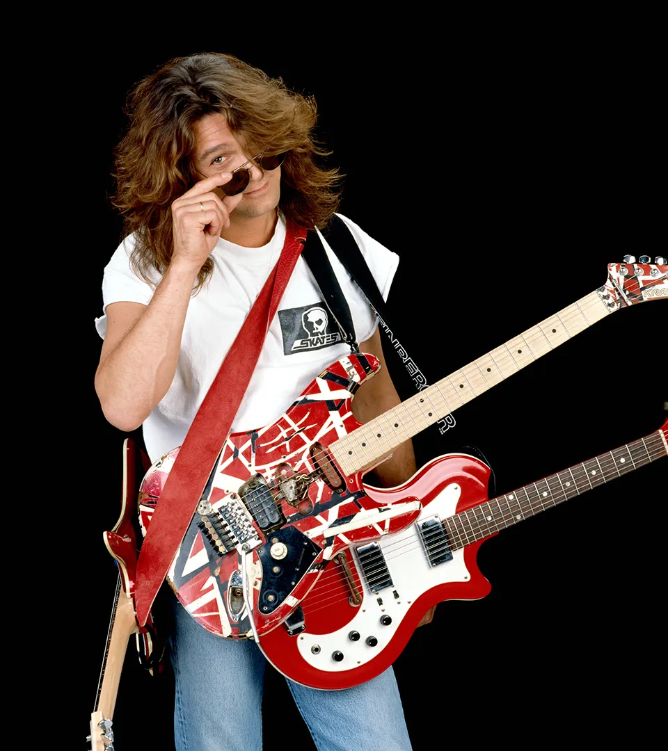 Edward Van Halen from Guitar Wizards by Larry DiMarzio