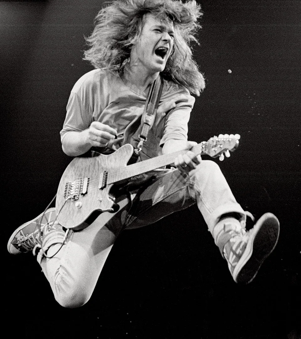 Edward Van Halen from Guitar Wizards by Larry DiMarzio