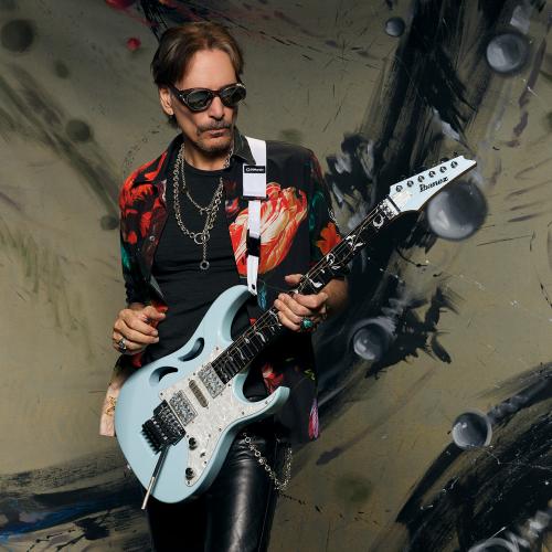 Steve Vai photo by Larry DiMarzio