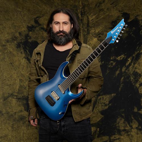 Jake Bowen of Periphery - photo Larry DiMarzio