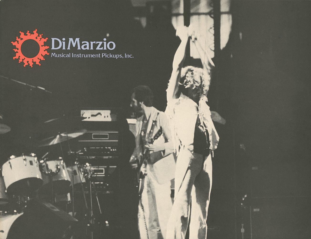 1976 DiMarzio catalog featuring The Who