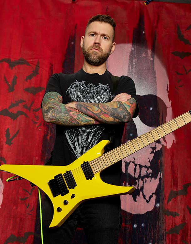 A church, a skate park, and a death metal band collide... Dave Davidson