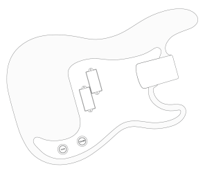 P Bass-style Wiring Diagrams
